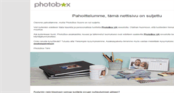Desktop Screenshot of photobox.fi