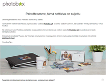 Tablet Screenshot of photobox.fi