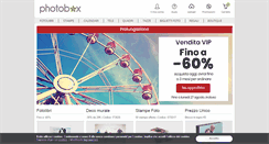 Desktop Screenshot of photobox.it